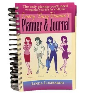 Women’s Journal Life Organizer Daily Goal Productivity Health Planner Spiral